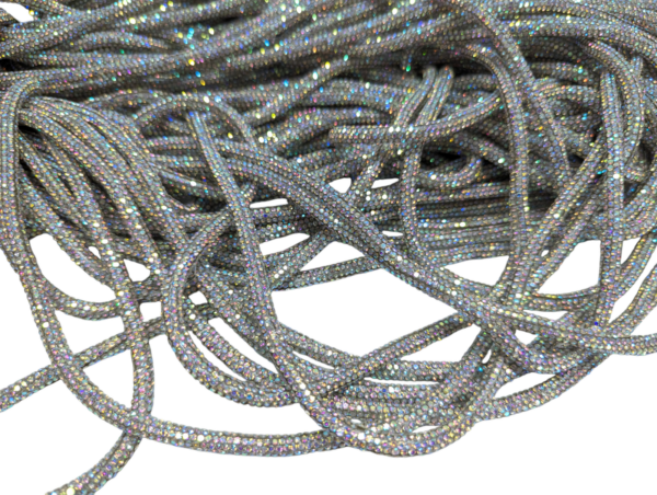 Rhinestone Cord Crystal Ab