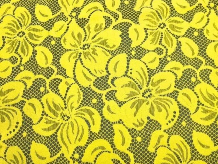 Florentina Stretch Lace SASSY YELLOW