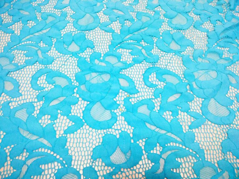 Geometric Stretch Lace BLUE PARADISE