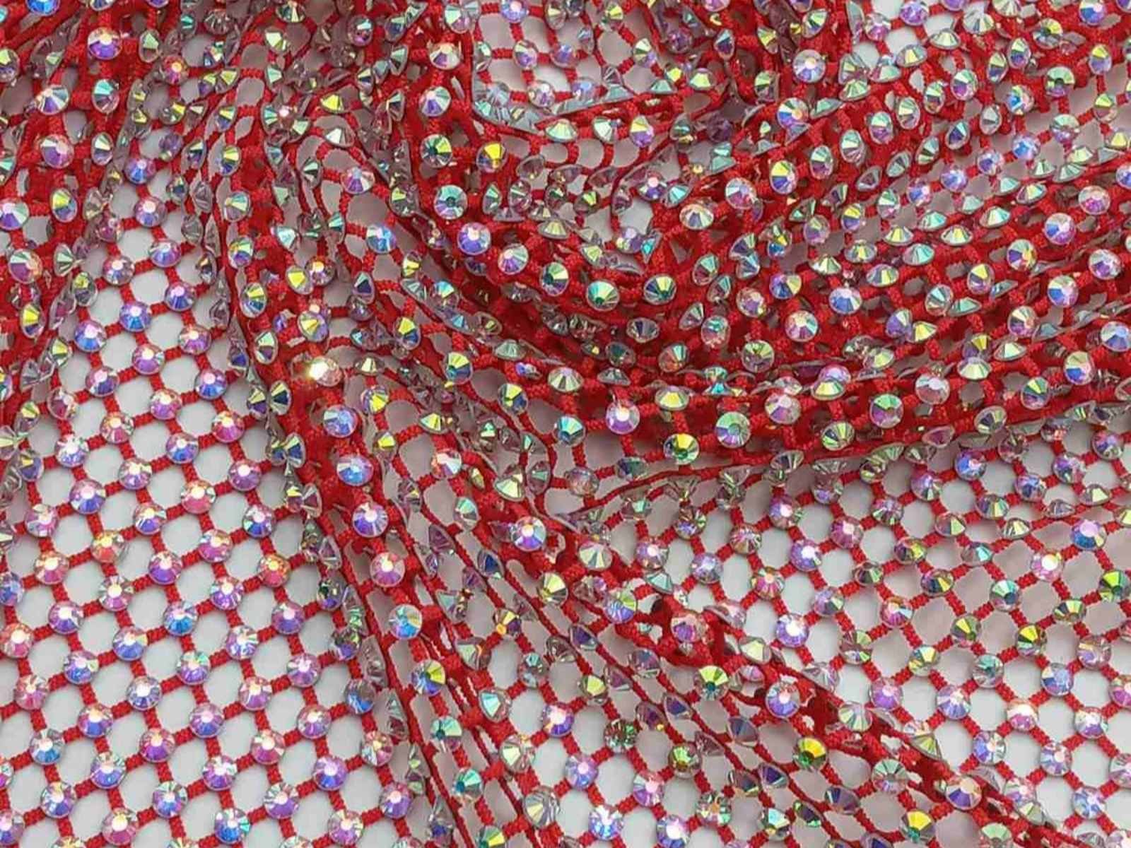 Rhinestone Mesh