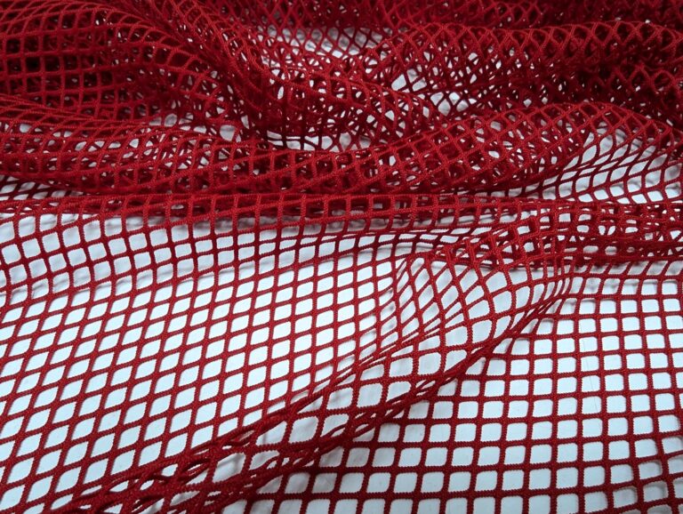 Stretch Fishnet - Astella RED