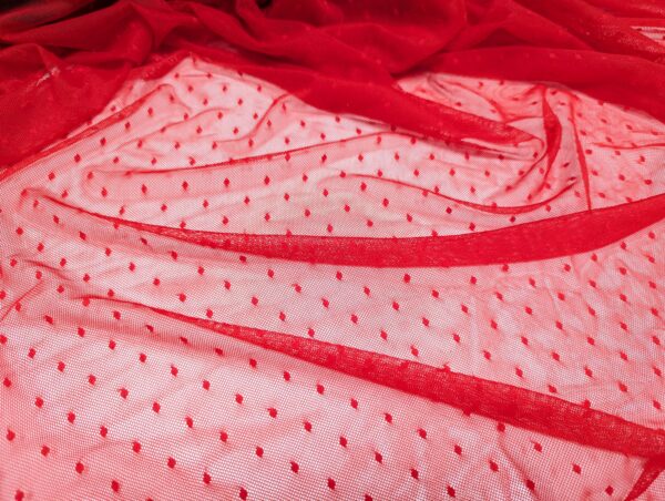 Stretch Net Polka Dot