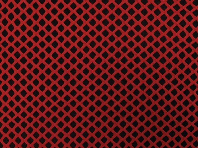 Stretch Fishnet - Chrisanne Clover RED