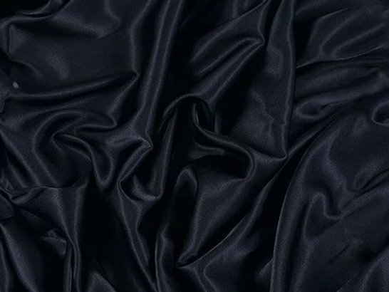 Stretch Satin - Chrisanne Clover BLACK