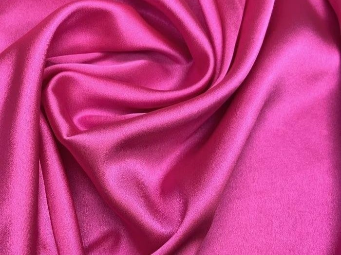 Stretch Satin - Chrisanne Clover ELECTRIC PINK