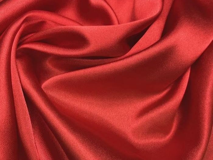 Stretch Satin - Chrisanne Clover RED