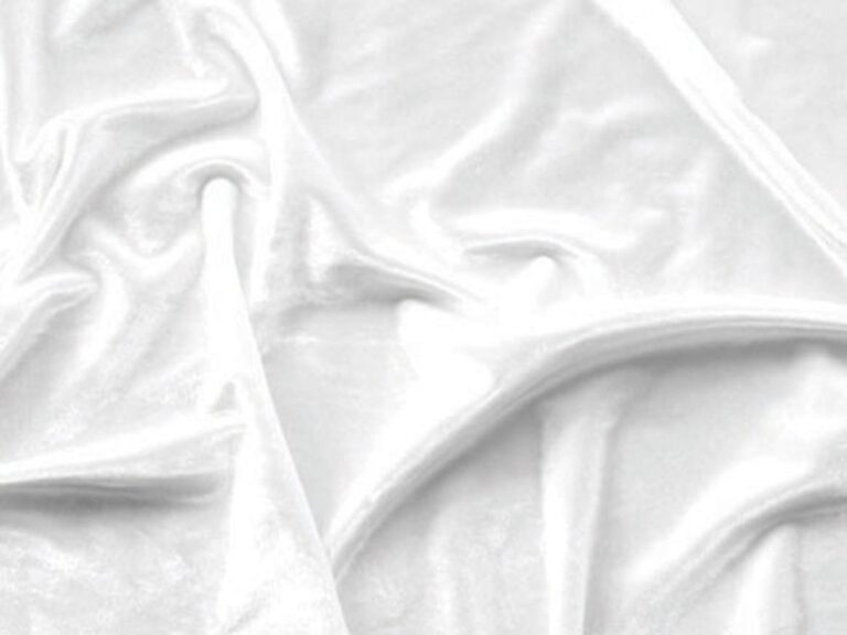 Smooth Velvet Panama WHITE