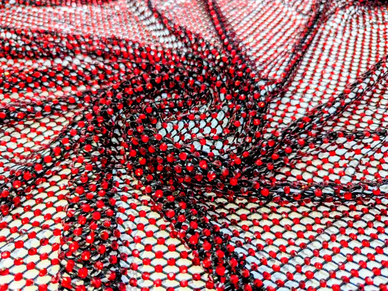 Rhinestone Mesh