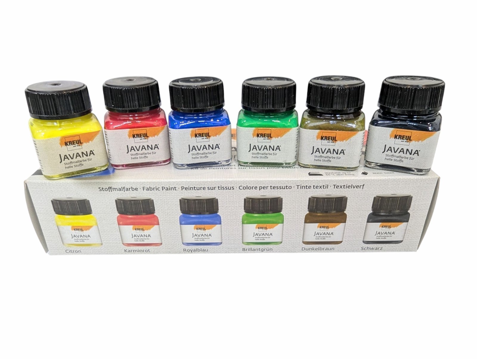 Fabric Paint Set Basic Color 6