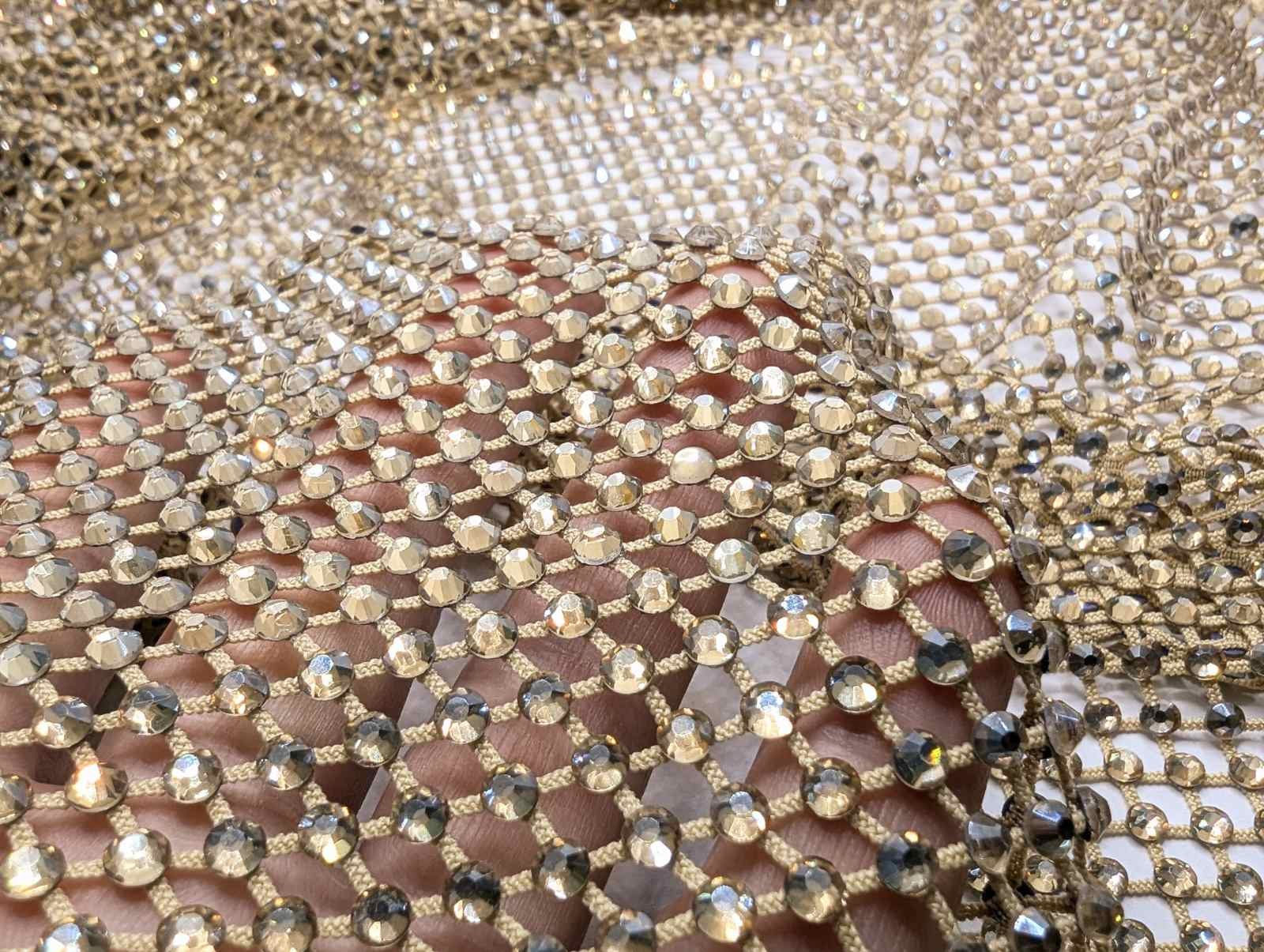 Rhinestone Mesh