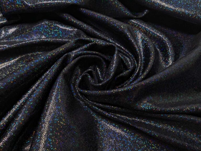 Lycra Hologram - BLACK