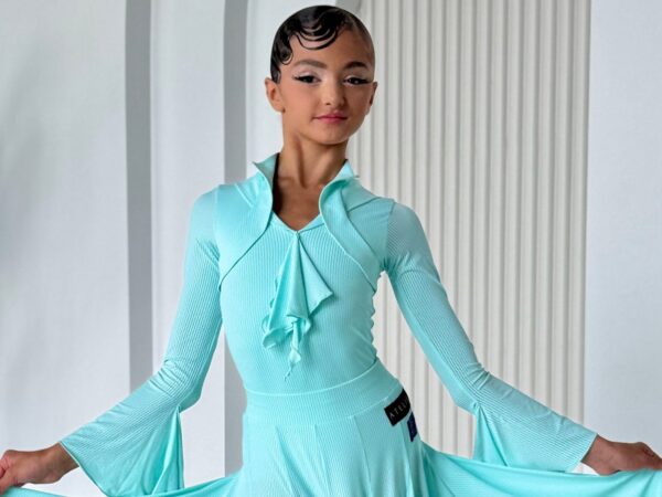 Juvenile Dress In Colour Avila Frozen Mint
