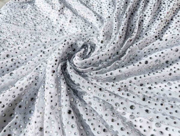 Rhinestone Stretch Net