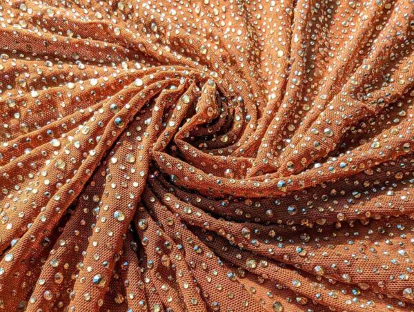 Rhinestone Stretch Net