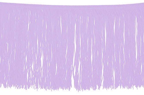 Tactel Fringe Trim 15 Cm LILAC