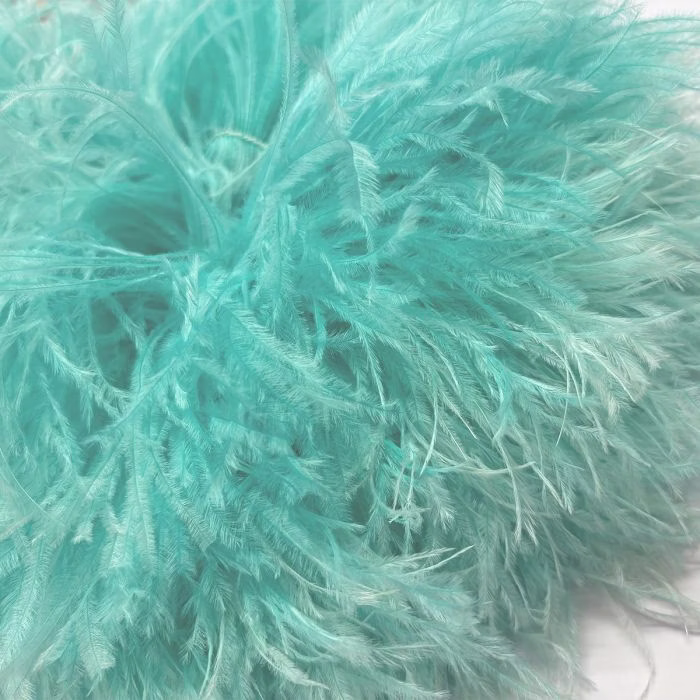 Ostrich Feather Fringe Trim TIFFANY