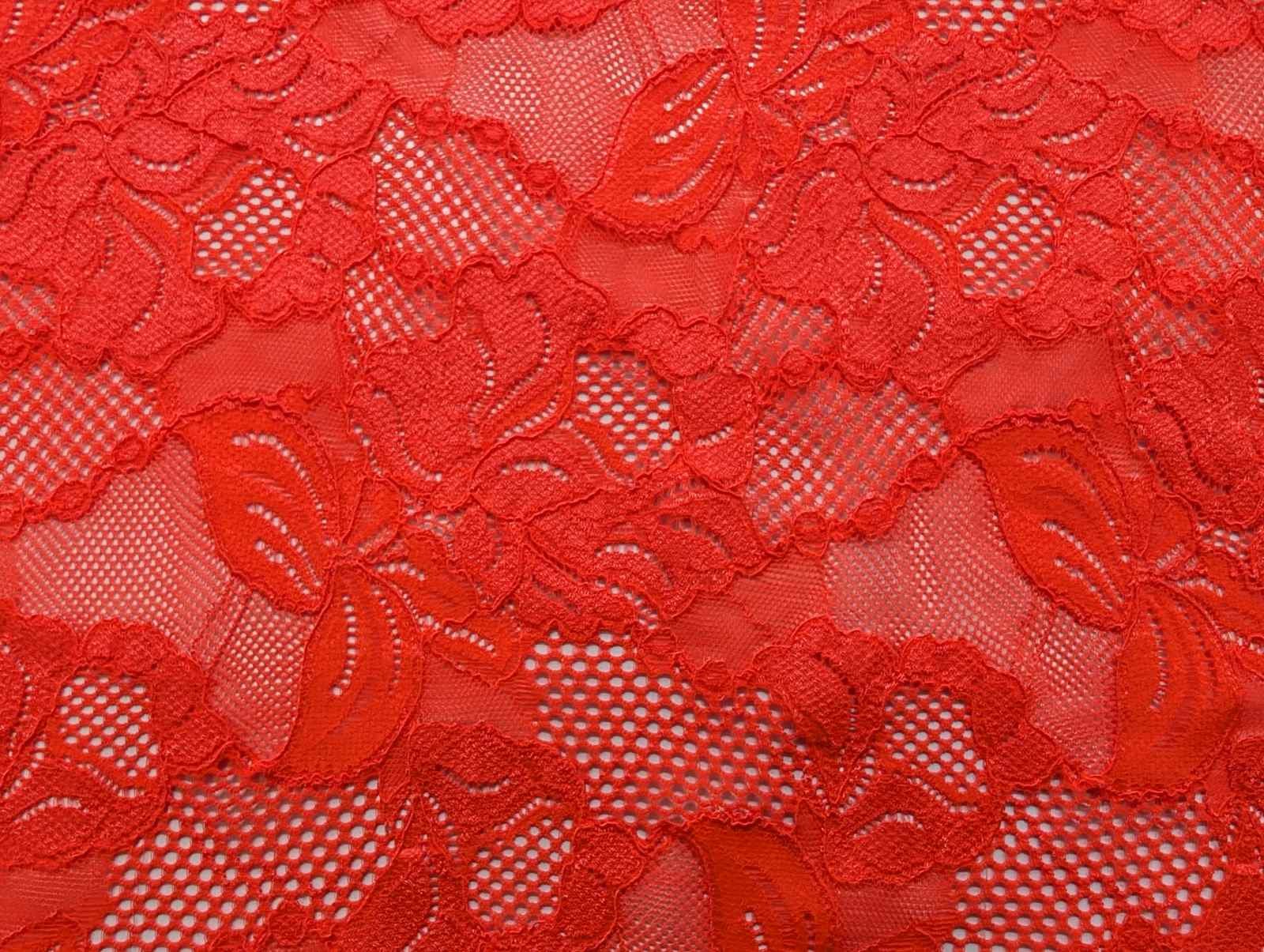 Floral Cascade Stretch Lace