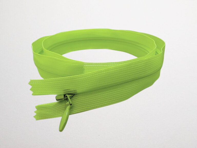 Zippers FLUORESCENT GREEN