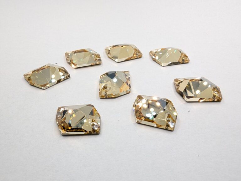 Cosmic Sew-On Stones - Astella GOLDEN SHADOW