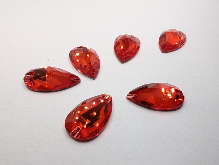 Drop Sew-On Stones - Astella LIGHT SIAM