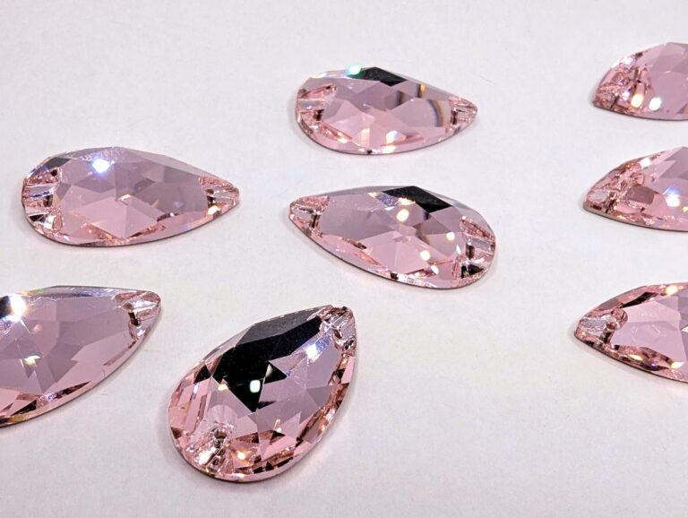 Drop Sew-On Stones - Astella LIGHT ROSE