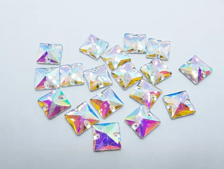 Square Sew-On Stones - Astella CRYSTAL AB