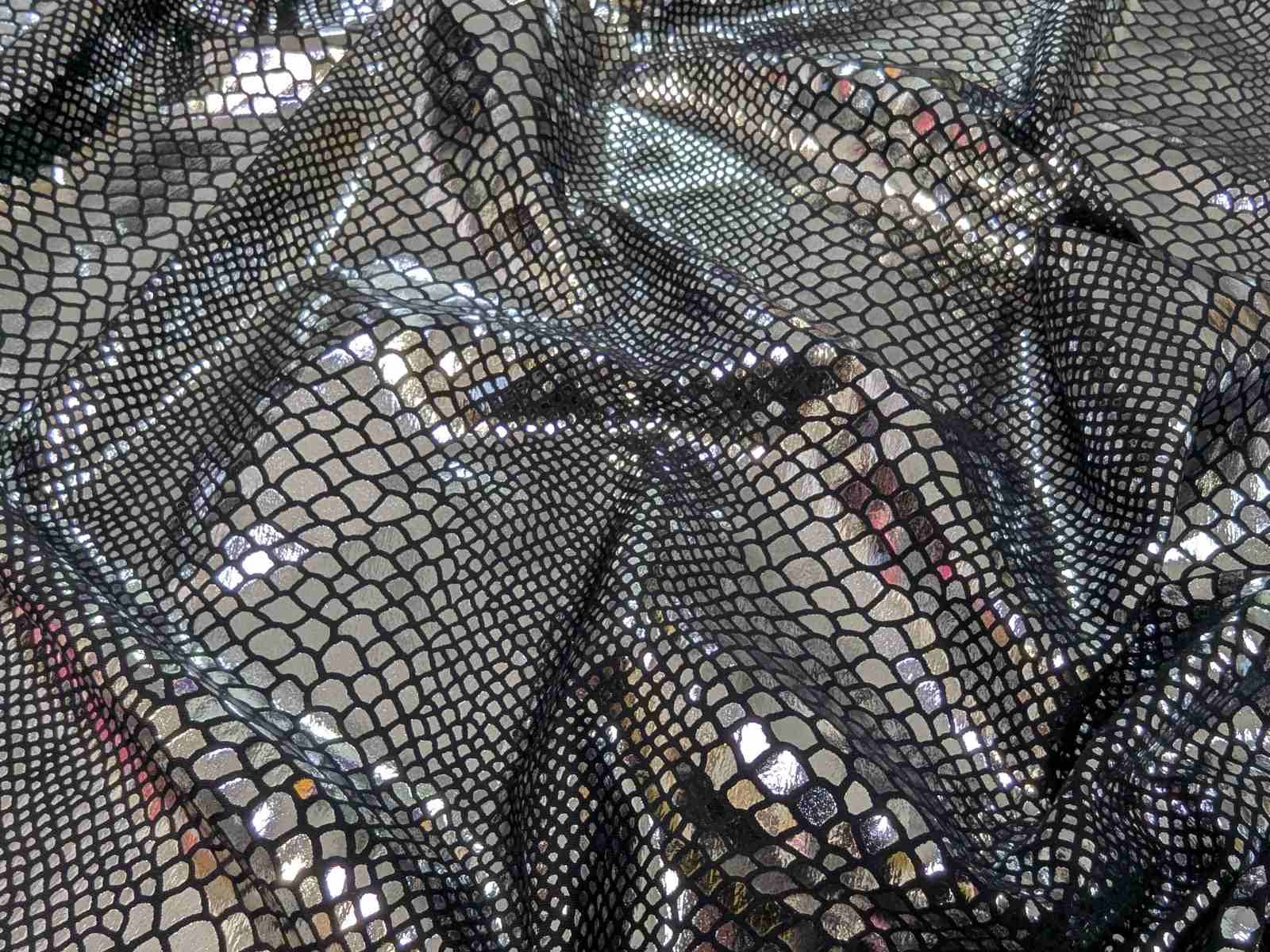 Lycra Python Foiled