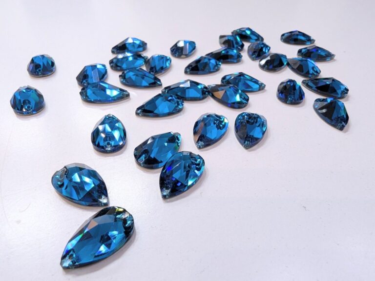 Drop Sew-On Stones - Astella BLUE ZIRCON