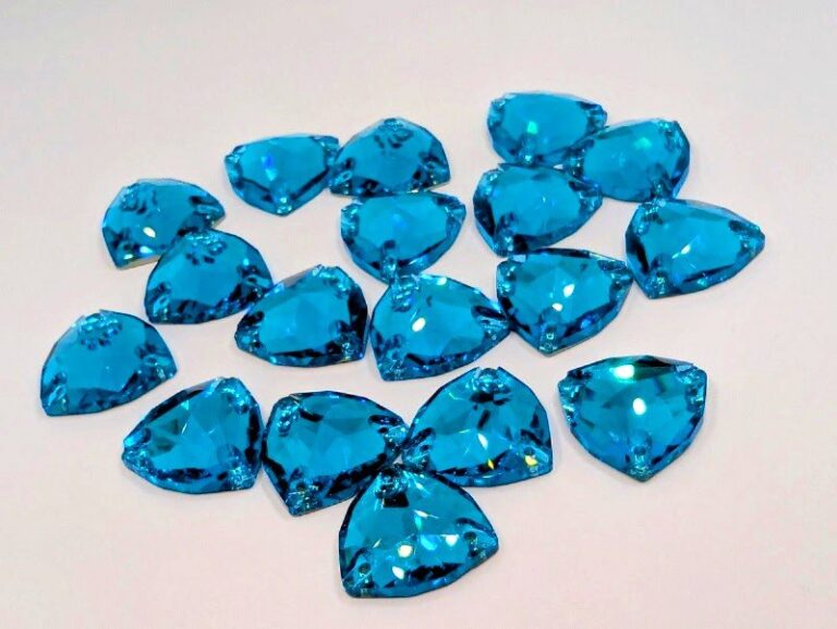 Trilliant Sew-On Stones AQUA