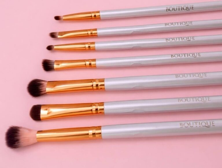 Set Of Brushes For Makeup Boutique Expert Eye Brush Set 7 Pcs