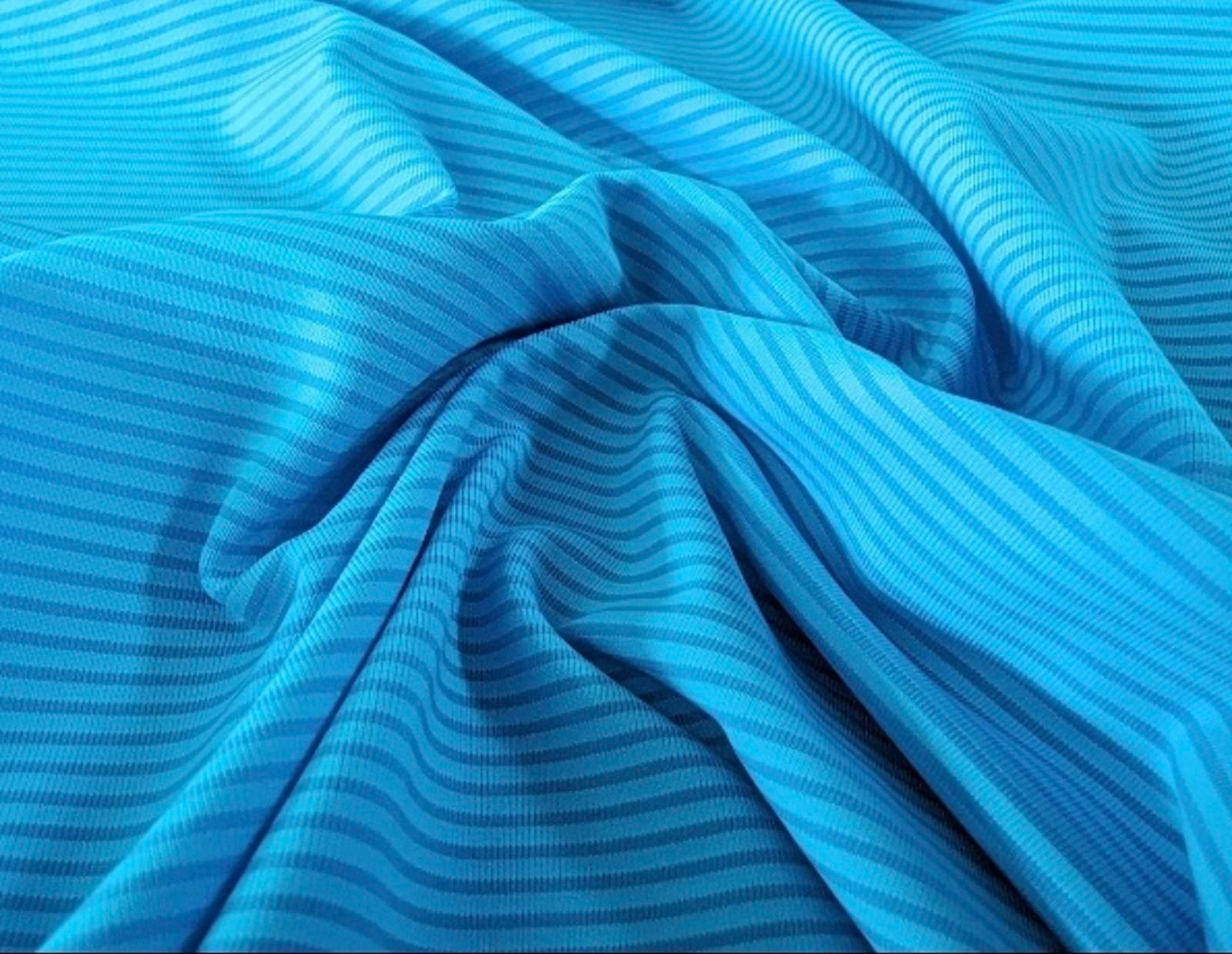 Lycra Micro Stripe