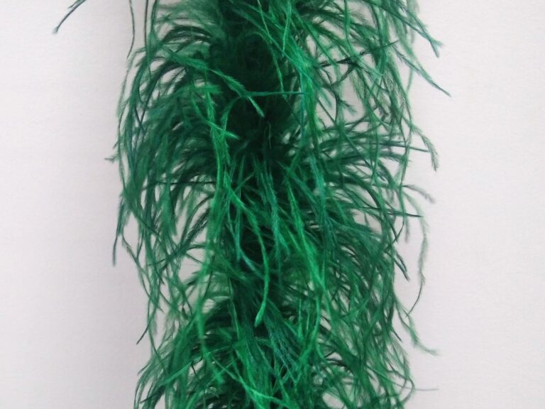 Ostrich Feather Boa 4 Ply EMERALD/EMERALD GREEN