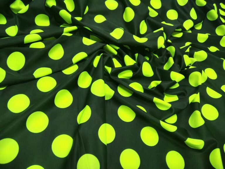 Print On Lycra BLACK/TROPIC LIME