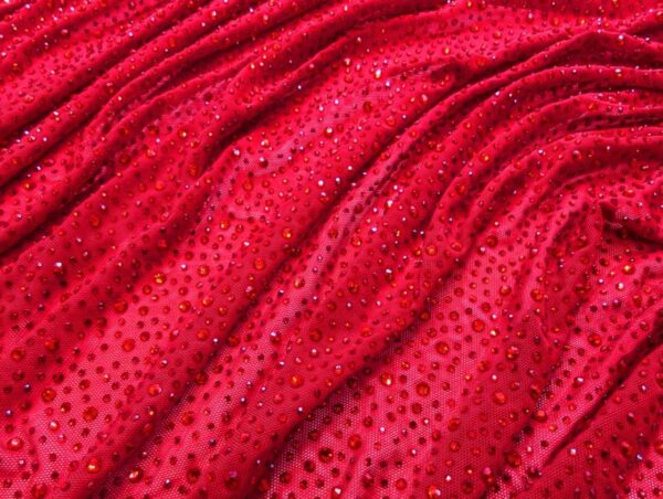 Rhinestone Stretch Net
